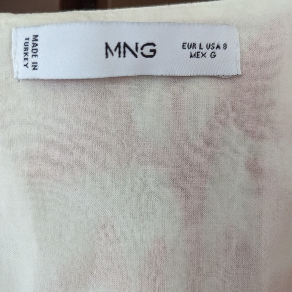 MANGO - Red print dress - Picture 4 of 4